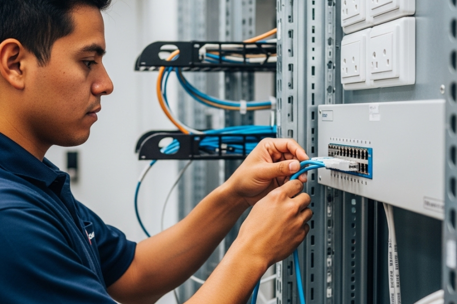 Ethernet Kablosu Döşeme 1 Ethernet Kablosu Döşeme